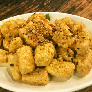 金沙豆腐